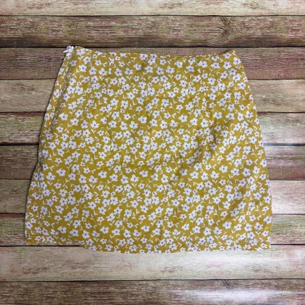 Princess Polly floral mini skirt